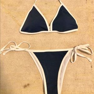 Cute navy bikini from ZAFUL!